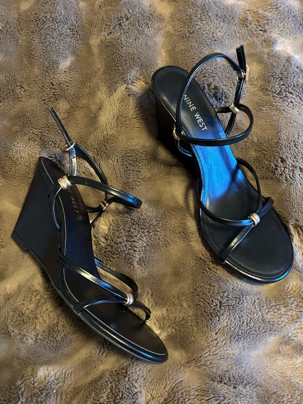 Nine West, “Devva Wedge Dress Sandals”